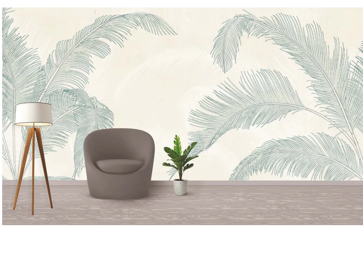 Premium wallpaper interior